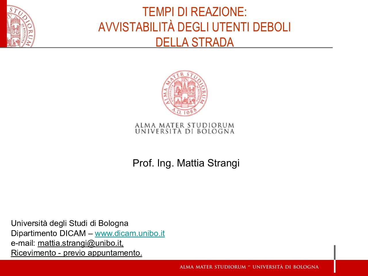 Avvistabilità utenti deboli